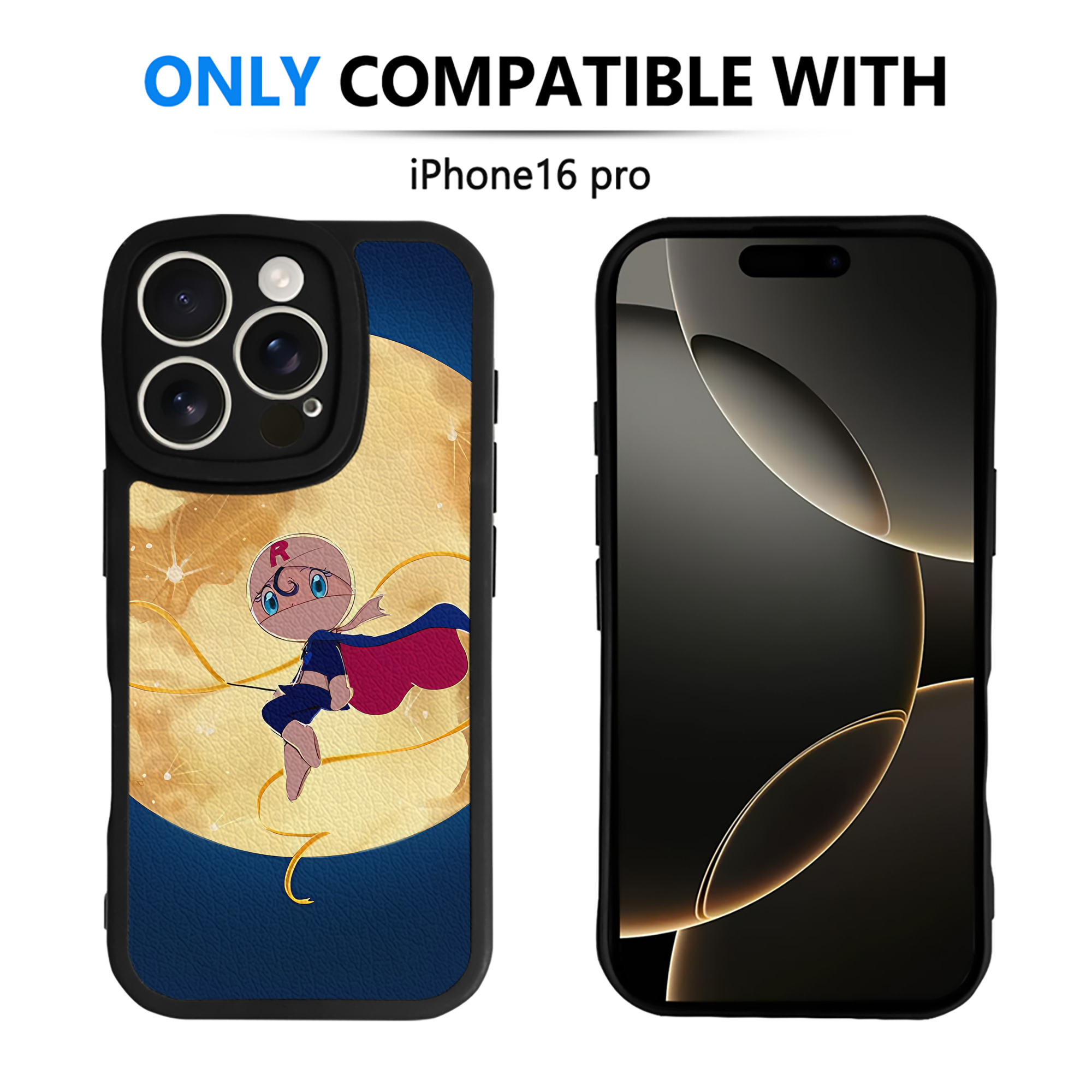 （画像用） アンパンマン Anpanman 【iPhone 16シリーズ対応】シリコンスマホケース（レザー調） 材質：シリコン